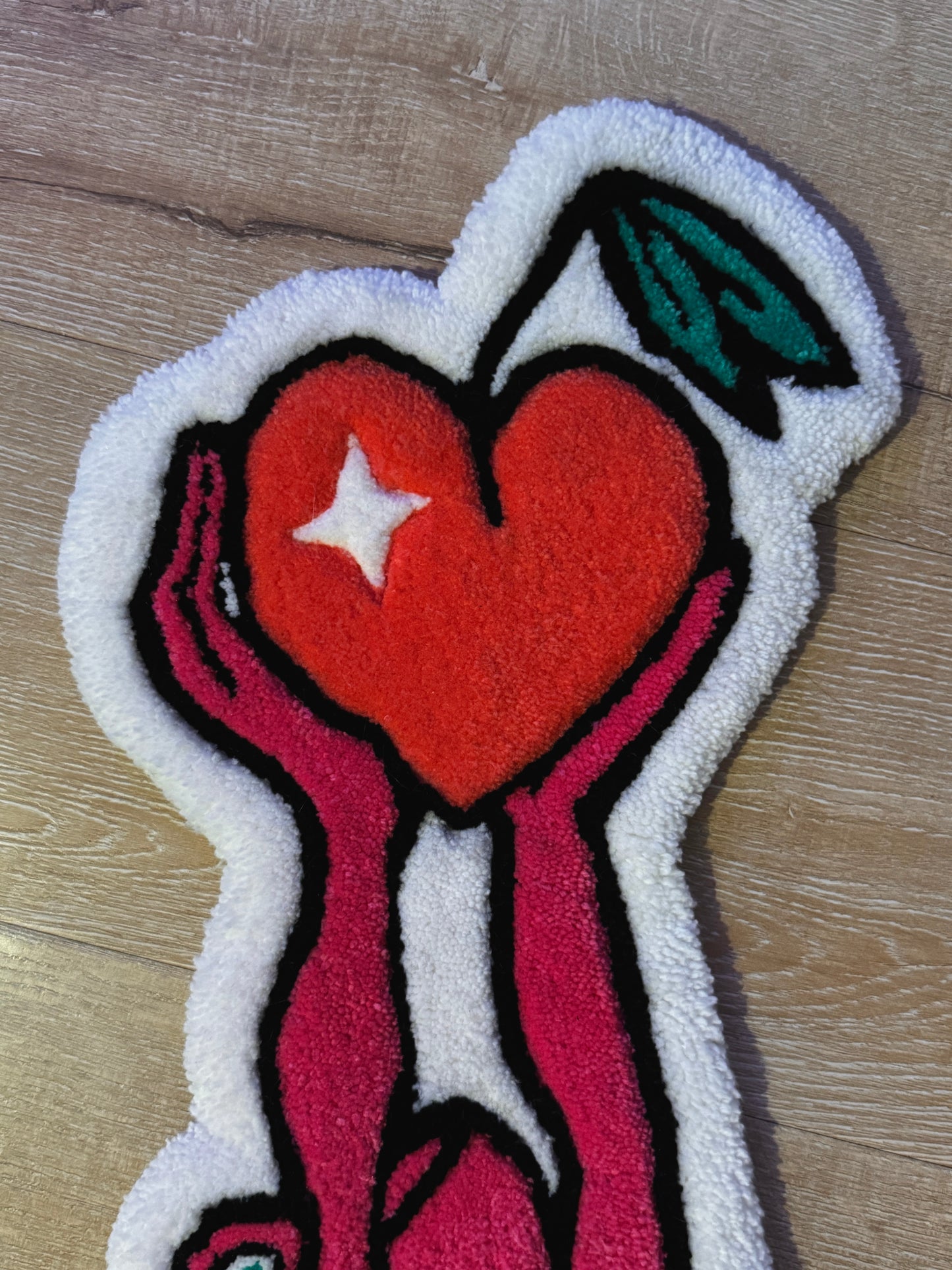 Cherry Frog Rug 30"x20"